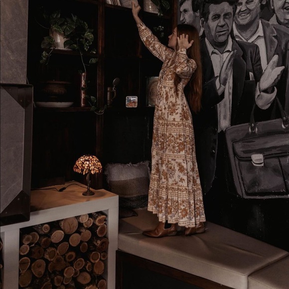 Spell Meadowland Gown in Cream - Picture 11 of 16